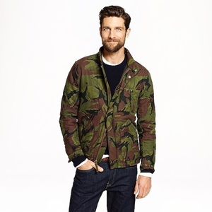 J.Crew Broadmoor Quilted Jacket in Camo